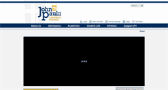 Desktop Screenshot of johnpaul2school.org